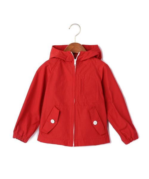 green label relaxing（グリーンレーベルリラクシング）の「green label relaxing別注 ARCH&LINEポケッタブルパーカー◆（その他アウター・キッズ・レッド/ネイビー・115cm/125cm/105cm/135cm/95cm）」の2枚目の写真