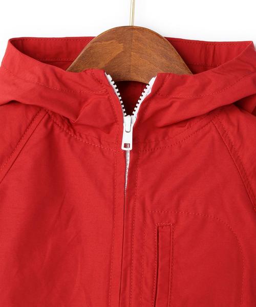 green label relaxing（グリーンレーベルリラクシング）の「green label relaxing別注 ARCH&LINEポケッタブルパーカー◆（その他アウター・キッズ・レッド/ネイビー・115cm/125cm/105cm/135cm/95cm）」の13枚目の写真