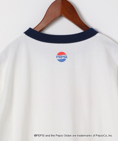 リンカブル　フレアタグTシャツ(ホワイト×ブラック) Rest & Recreation レストアンドレクリエーション ロゴ リンガー