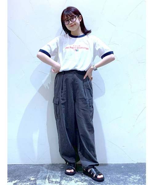 niko and（ニコアンド）の「コラボドリンクリンガーTシャツ