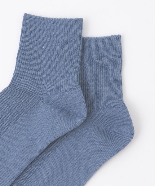 Honeys(ハニーズ)の「ショート丈リブソックス(ソックス/靴下・レディース・ホワイト/ブラック/オレンジ/イエロー/グリーン/レッド/ブルー/ベージュ・FREE)」の21枚目の写真