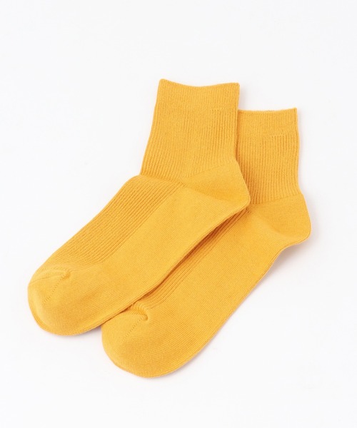 Honeys(ハニーズ)の「ショート丈リブソックス(ソックス/靴下・レディース・ホワイト/ブラック/オレンジ/イエロー/グリーン/レッド/ブルー/ベージュ・FREE)」の15枚目の写真