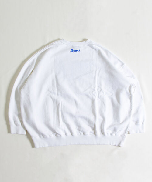 GOOD ROCK SPEED（グッドロックスピード）の「【GOOD ROCK SPEED/グッドロックスピード】UCLA カレッジロゴ スウェット P/O（スウェット・メンズ・ホワイト・M/L）」の7枚目の写真