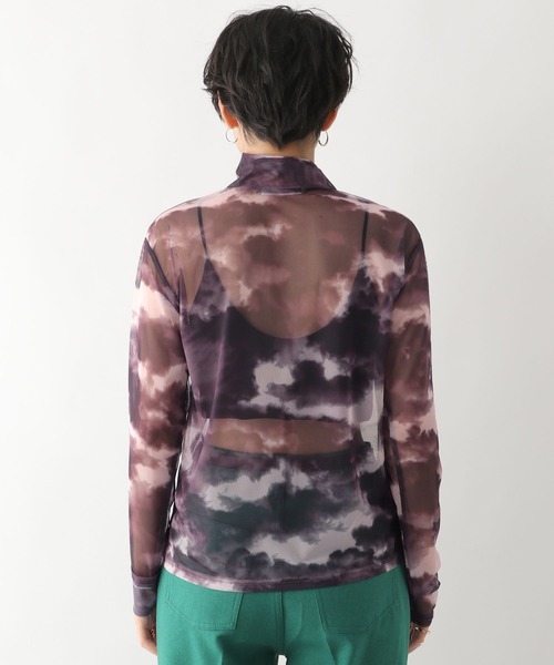 RAGEBLUE(レイジブルー)の「マーブルシアータートル(Tシャツ/カットソー・レディース・グレー/ブルー・FREE)」の16枚目の写真