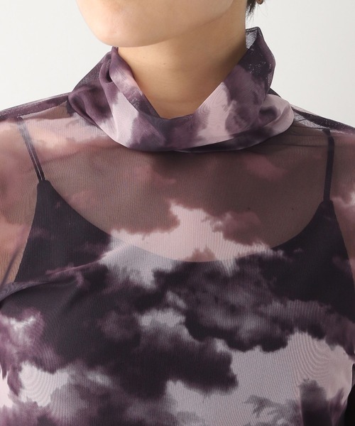 RAGEBLUE(レイジブルー)の「マーブルシアータートル(Tシャツ/カットソー・レディース・グレー/ブルー・FREE)」の14枚目の写真