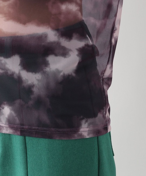 RAGEBLUE(レイジブルー)の「マーブルシアータートル(Tシャツ/カットソー・レディース・グレー/ブルー・FREE)」の8枚目の写真