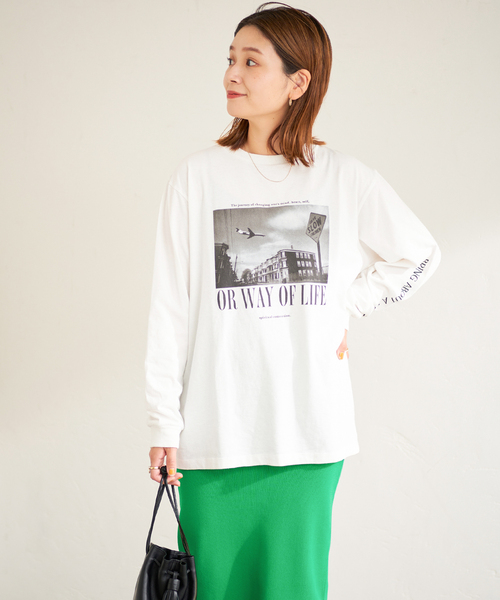 JOURNAL STANDARD - ◆専用◆新品 ジャーナルスタンダード アローレ フルーツ染めロングTシャツ 追加》シャーリングロングスリーブTシャツ（Tシャツ／カットソー
