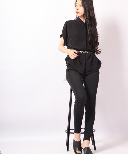 TRANOI（トラノイ）の「TRANOI レギンス（その他パンツ・レディース・カーキ/ブラック・FREE）」の8枚目の写真