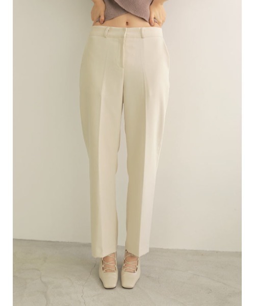ACYM(アシーム)の「Moody color スラックス(スラックス・レディース・ベージュ/アイボリー・SMALL/MEDIUM)」の2枚目の写真