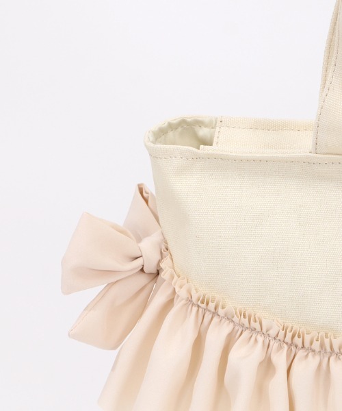 axes femme（アクシーズファム）の「Ａ４フリルトートバッグ（トートバッグ・レディース・ブラック/ピンク/キナリ・FREE）」の21枚目の写真