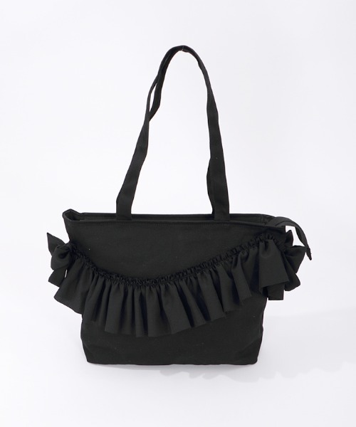 axes femme（アクシーズファム）の「Ａ４フリルトートバッグ（トートバッグ・レディース・ブラック/ピンク/キナリ・FREE）」の15枚目の写真
