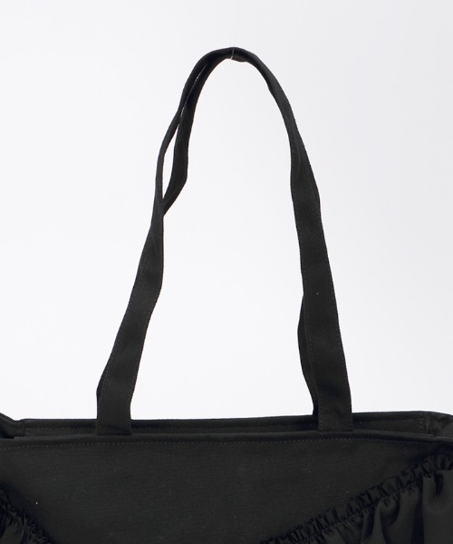 axes femme（アクシーズファム）の「Ａ４フリルトートバッグ（トートバッグ・レディース・ブラック/ピンク/キナリ・FREE）」の22枚目の写真