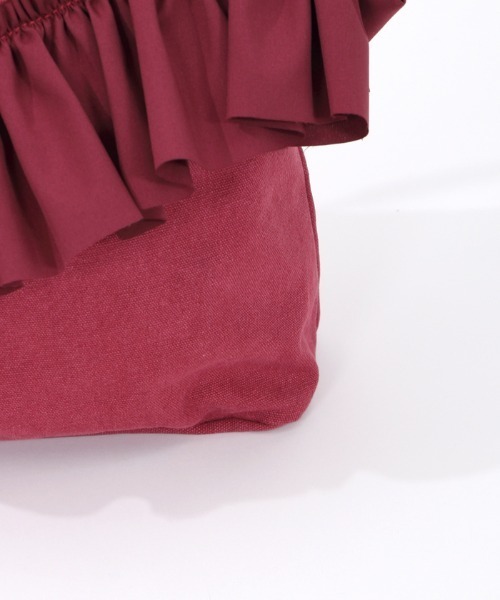 axes femme（アクシーズファム）の「Ａ４フリルトートバッグ（トートバッグ・レディース・ブラック/ピンク/キナリ・FREE）」の13枚目の写真