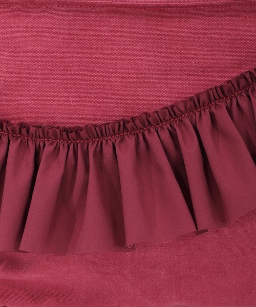 axes femme（アクシーズファム）の「Ａ４フリルトートバッグ（トートバッグ・レディース・ブラック/ピンク/キナリ・FREE）」の9枚目の写真