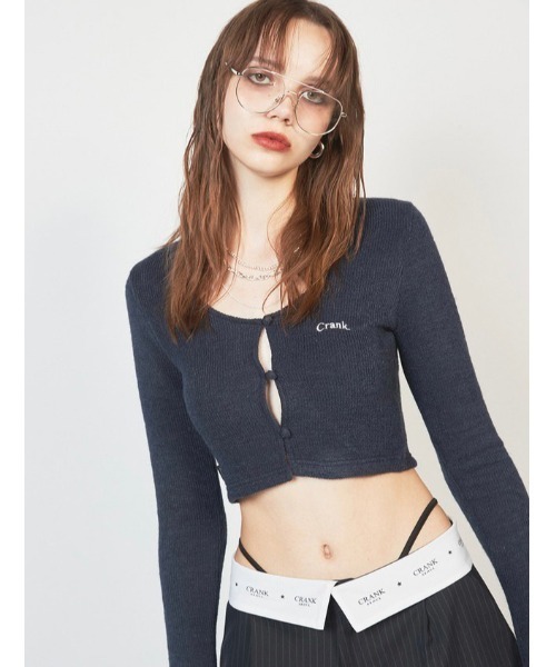 CRANK（クランク）の「【CRANK/クランク】KNIT WARMER CARDIGAN