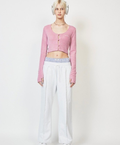 crank カーディガン クランク リボン ニット 韓国 ミナ おひなさま