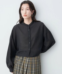 earth music&ecology | クロップドボックスシャツ(シャツ/ブラウス)