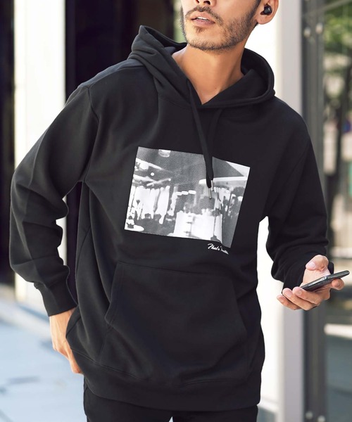 jiggys shop（ジギーズショップ）の「裏毛プリント プルオーバー スウェット パーカーフーディー パーカー（パーカー・メンズ・ブルー系その他/ホワイト系その他3/ブラック系その他3/ブラック系その他5/ホワイト系その他/ブルー系その他2/グレー系その他/その他1/グレー系その他5/その他/その他2/ブラック系その他/グレー系その他3/グリーン系その他/グレー系その他4/ブラック系その他4/グリーン系その他2/ブラック系その他2/グレー系その他2/ホワイト系その他2/ホワイト系その他5/ホワイト系その他7/ホワイト系その他4/ブラック系その他6/その他3/グレー系/グレー系その他6/グレー系その他7/ブラック系/ブラック系その他7/ブラック系2/ブラック系1/ホワイト系その他6・SMALL/LARGE/MEDIUM/X-LARGE）」の12枚目の写真