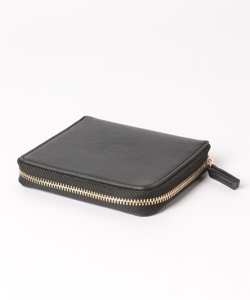 LEPSIM（レプシィム）の「ラウンドファスナー二つ折り財布　344547（財布・レディース・ブラック/オレンジ/グレイッシュベージュ・ONE SIZE）」の8枚目の写真
