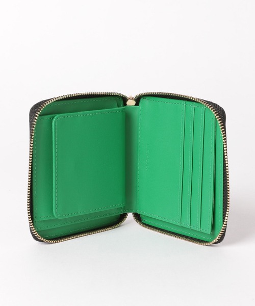 LEPSIM（レプシィム）の「ラウンドファスナー二つ折り財布　344547（財布・レディース・ブラック/オレンジ/グレイッシュベージュ・ONE SIZE）」の10枚目の写真