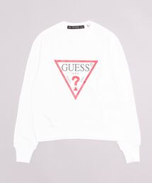Guess | Triangle Logo Crew-Neck Fleece Sweat(スウェット)