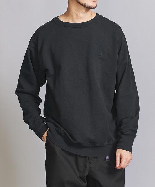 THE NORTH FACE PURPLE LABEL(ザ ノースフェイス パープルレーベル)の「<THE NORTH FACE PURPLE LABEL> 10oz CREW NECK SWEAT/スウェット(スウェット・メンズ・イエロー/ネイビー/ブラック・M/L)」の2枚目の写真