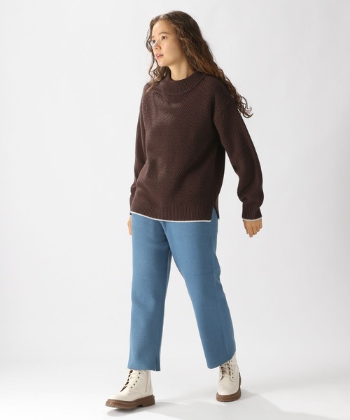 niko and...(ニコアンド)の「洗えるなめらかアソートニットパンツ(その他パンツ・レディース・ブルー/ブラック/チャコール/ネイビー/グリーン/ブラウン/レッド/ホワイト/ダークグレー/ベージュ・MEDIUM/LARGE)」の18枚目の写真