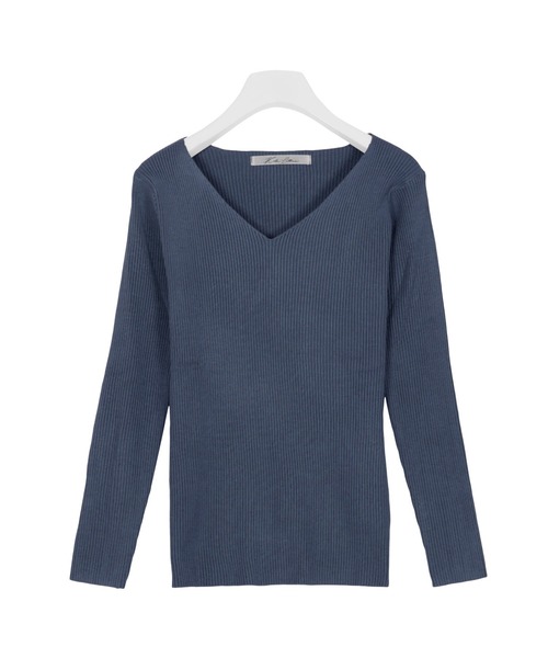 KOBE LETTUCE（コウベレタス）の「ベーシックリブニットトップス（ニット/セーター・レディース・ブルーグレー/ブラック/ベージュ系1/ブラック系2/ベージュ系3/ブルー系2/ベージュ系/ブラック系1/ベージュ系2/ブラック系/ブルー系/ブルー系1/ホワイト系/オフホワイト/ホワイト系2/グリーン系/ブラウン系/ホワイト系1/ネイビー系/ブラウン系2/グリーン/ネイビー/グリーン系2/ネイビー系2/ネイビー系1/グリーン系1/ブラウン系1/モカ/ピンク系/ブルー系4/ピンク系1/ブルー系5/ブルー系6/ピンク系2/ブルー系3/ピンク/ベージュ系4/オリーブ系/ベージュ系7/ベージュ系5/オリーブ系1/オリーブ系2/ベージュ系6/パープル系/ピンク系4/ブルー系7/ネイビー系3/ピンク系6/ブラウン系3/ホワイト系3/ベージュ系8/ブラック系3/ピンク系3/ピンク系5/オレンジ/オレンジ系/レッド系/サックスブルー系1/ライトグレー系1/ホワイト系その他2/カーキ系/イエロー系/パープル系2/イエロー系1/ライトグレー系2/サックスブルー系2/カーキ系1/ホワイト系その他3/オレンジ系1/レッド系1/イエロー系2/サックスブルー系3/オレンジ系2/カーキ系2/ホワイト系その他4/ライトグレー系4/レッド系2/ラベンダー/サックスブルー系/カーキ/イエロー/レッド/ホワイト系その他/ライトグレー系/スカイブルー系2/ライトグリーン系2/ライトグリーン系1/スカイブルー系3/スカイブルー系1/ライトグリーン系/スカイブルー系/ライトグリーン/ライトイエロー系3/ライトイエロー系/ライトイエロー系1/ライトイエロー系2/グレー系/グレー系1/グレー系2/グレー系4/ライトピンク/ピンク系その他2/ピンク系その他3/ピンク系その他/グレー系5/ブルー系8/ネイビー系4/チャコール/グレー系7/ブラック系4/ベージュ系9/グレー系6/ピンク系7/ブラウン系4/ホワイト系4/ワイン/ホワイト×ブラック/ホワイト系その他7/ホワイト系その他6/ホワイト系その他5/レッド系5/レッド系4/レッド系3/ピンク系その他5/ピンク系その他6/ピンク系その他7/ピンク系その他4/ライトグレー系5/ライトグレー系3・L/M/L1/L3/M1/M3/L2/M2/M4/M5）」の22枚目の写真