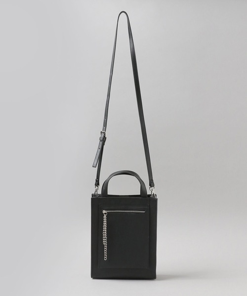 HARE（ハレ）の「2WAYチェーンZIPショルダーBAG(HARE)（ショルダー