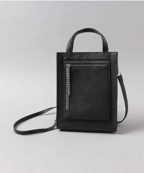 HARE（ハレ）の「2WAYチェーンZIPショルダーBAG(HARE)（ショルダー