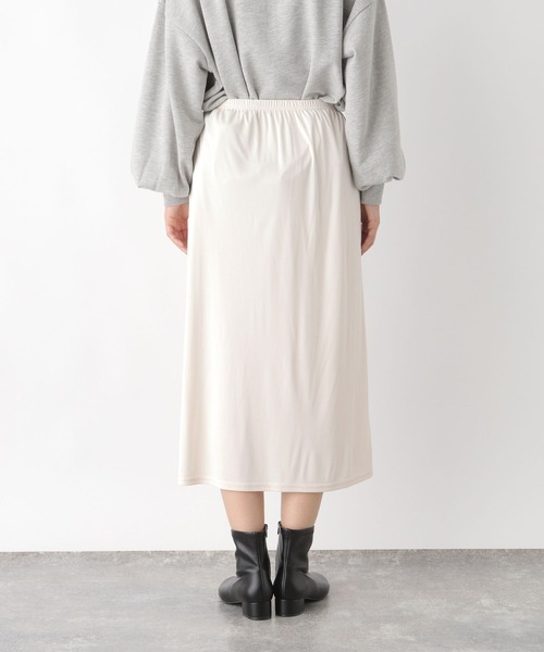 LEPSIM（レプシィム）の「レイヤードレーススカート　164346（スカート・レディース・ブラック/オフホワイト・FREE）」の8枚目の写真