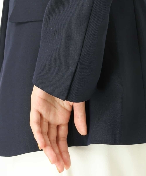 a.v.v（アーヴェヴェ）の「【セットアップ対応】テーラードジャケット【CARREMAN】（テーラードジャケット・レディース・ネイビー・36/38/34/40/42）」の6枚目の写真