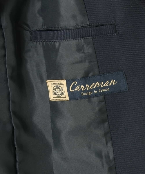 a.v.v（アーヴェヴェ）の「【セットアップ対応】テーラードジャケット【CARREMAN】（テーラードジャケット・レディース・ネイビー・36/38/34/40/42）」の2枚目の写真