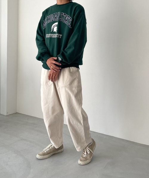 新品！CANAL JEAN  via j  LA LOGO BIGトレーナー CANAL JEAN(キャナルジーン)の「via j(ヴィアジェイ)RICHMOND裏毛