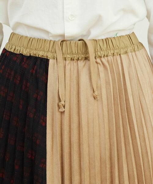 FRAPBOIS（フラボア）の「スウェードチュール スカート（スカート・レディース・ブラック/ベージュ・0/1）」の11枚目の写真
