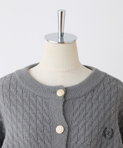 NC刺繍ケーブルカーディガン（カーディガン/ボレロ）｜one after
