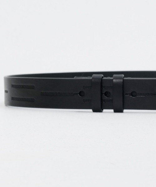 DRESSEDUNDRESSED（ドレスドアンドレスド）の「Logo Repeat All Over Belt（ベルト・メンズ・ブラック・FREE）」の2枚目の写真