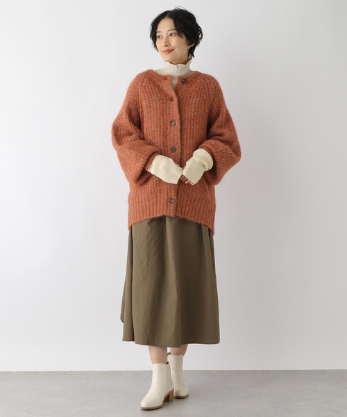 LEPSIM（レプシィム）の「カットドッキングワンピース　178300（ワンピース・レディース・ブラック/カーキ・FREE）」の8枚目の写真