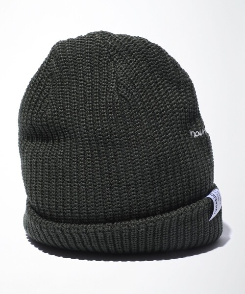 NAUTICA（ノーティカ）の「NAUTICA/ノーティカ 3Way Ribknit Beanie（ニットキャップ/ビーニー・メンズ・チャコールグレー/ホワイト/グリーン/ワインレッド/ネイビー・ﾌﾘ-）」の15枚目の写真