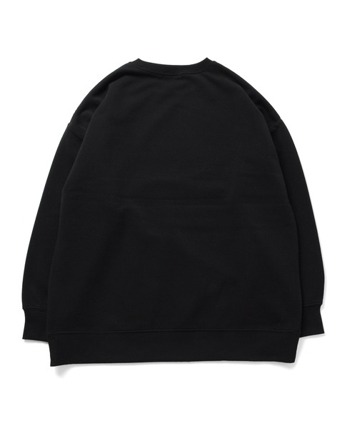 GLAZOS（グラソス）の「裏起毛・ワンポイント刺繍ビッグトレーナー（スウェット・キッズ・ブラック/グリーン/ベージュ/パープル・140cm/150cm/160cm/170cm）」の20枚目の写真