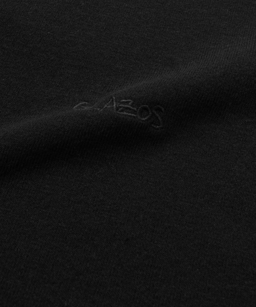 GLAZOS（グラソス）の「裏起毛・ワンポイント刺繍ビッグトレーナー（スウェット・キッズ・ブラック/グリーン/ベージュ/パープル・140cm/150cm/160cm/170cm）」の21枚目の写真