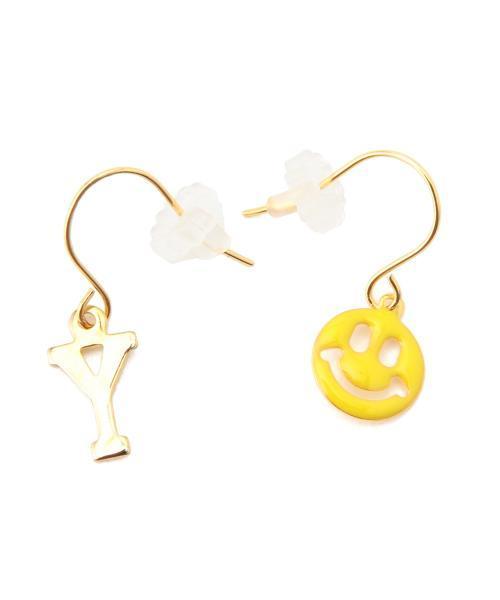 BEAMS BOY（ビームスボーイ）の「BEAMS BOY / スマイル アルファベット ピアス（ピアス（両耳用）・レディース・その他1/その他2/その他3/その他4/その他5・ONE SIZE）」の9枚目の写真