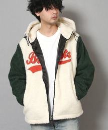 CERCA（チェルカ）の「bling leads/BOAサガラ刺繍ZIPパーカー（ブルゾン）」