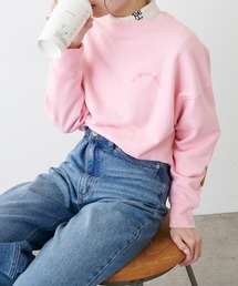 PUAL CE CIN（ピュアルセシン）の「【WEB限定】ワンポイントロゴ刺繍スウェット（スウェット）」