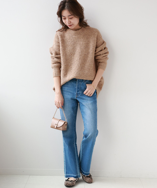 PINORI/ブークレヤーンクルーネックプルオーバー