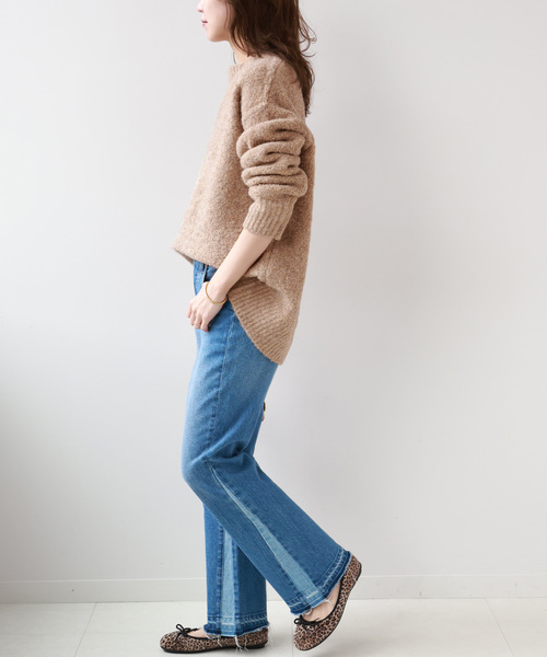 PINORI/ブークレヤーンクルーネックプルオーバー