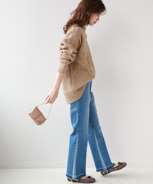 PINORI/ブークレヤーンクルーネックプルオーバー