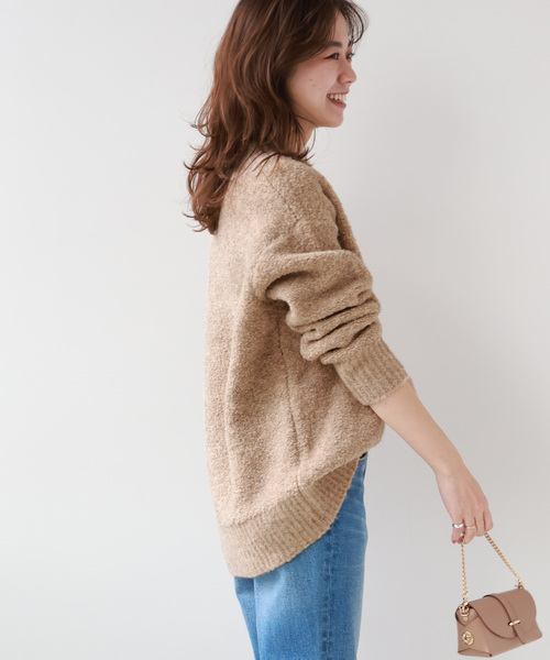 PINORI/ブークレヤーンクルーネックプルオーバー