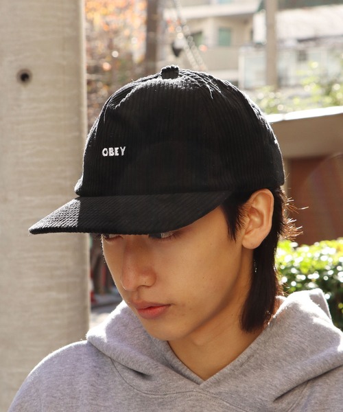 OBEY(オベイ)の「OBEY/オベイ OBEY CORD SNAPBACK キャップ(キャップ・メンズ・ブラック・ONE SIZE)」の13枚目の写真