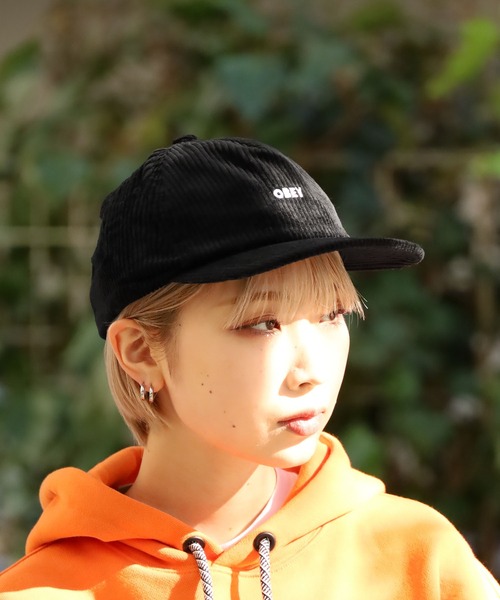 OBEY(オベイ)の「OBEY/オベイ OBEY CORD SNAPBACK キャップ(キャップ・メンズ・ブラック・ONE SIZE)」の5枚目の写真